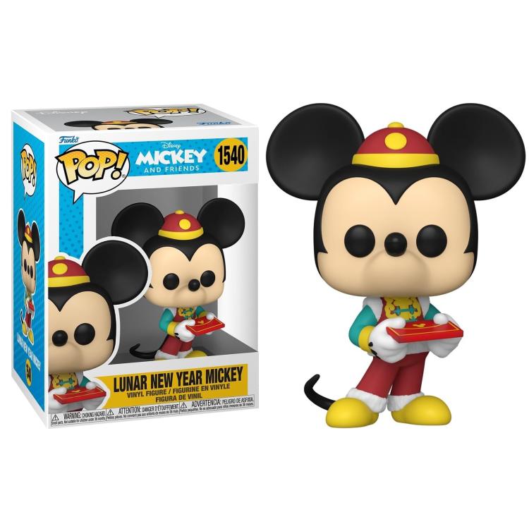 Funko Pop Disney Mickey & Friends (1540) Lunar New Year Mickey Vinyl Figure 9Cm