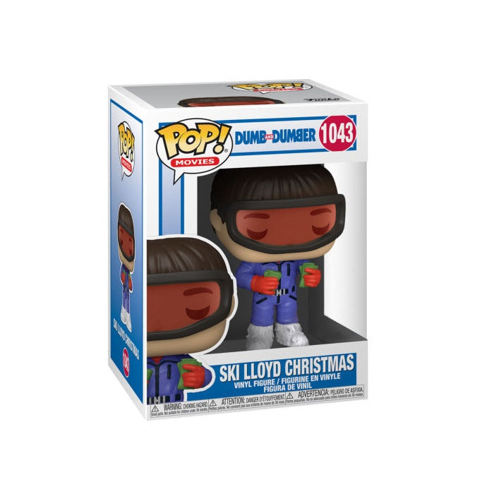 Funko Pop Movies Dumb And Dumber Ski Lloyd Christmas 1043 Vinyl Exclusive Figure