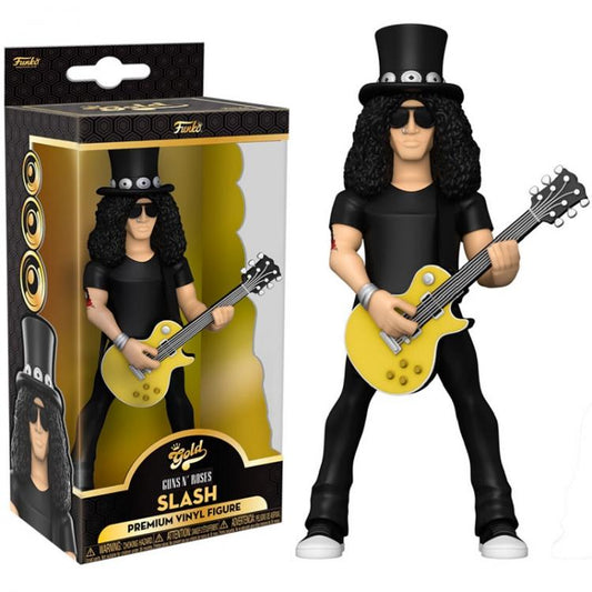 Funko Gold Guns N'Roses - Slash Premium Vinyl Figure Statua 13Cm Band Hard Rock