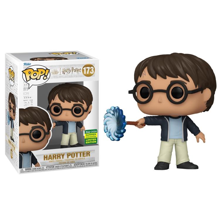Funko Pop ! Harry Potter (173) - Harry Potter (Wand) Exm Convention Limited 9Cm