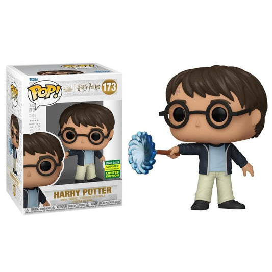 Funko Pop ! Harry Potter (173) - Harry Potter (Wand) Exm Convention Limited 9Cm