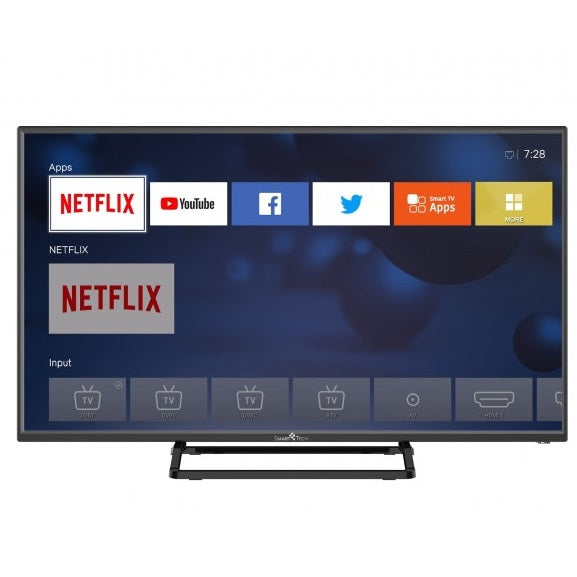 Smart Tech 40" Smart Tv P28 Led Full Hd Dvb-T2/S2 Wifi Internet Android Netflix