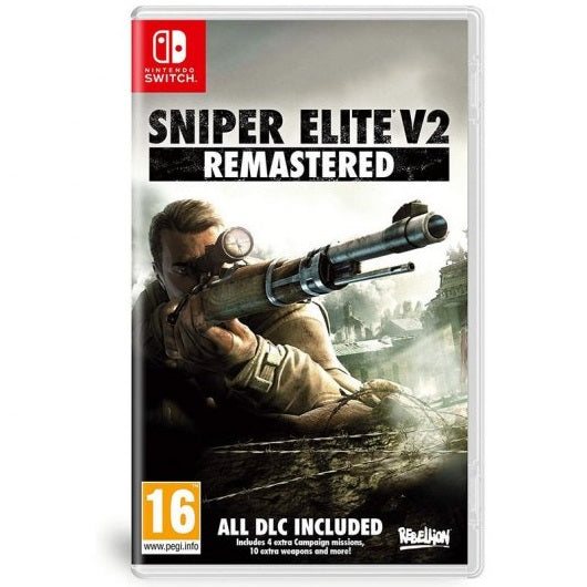 Sniper Elite V2 Remastered Nintendo Switch Eu Videogioco Italiano Vers. Fisica
