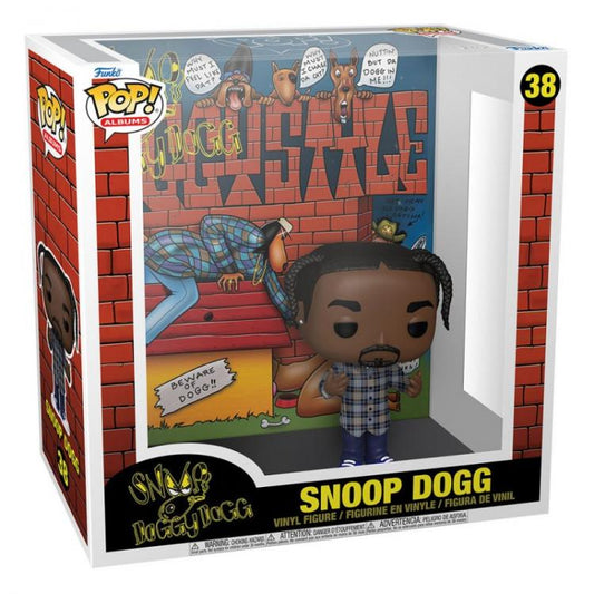 Funko Pop ! Albums Snoop Dogg - Doggystyle (38) Vinyl Figure Con Treccine Rapper