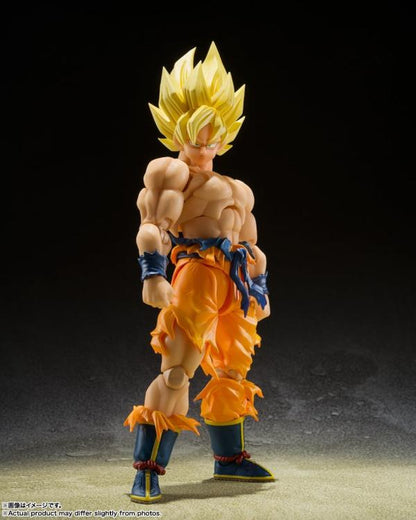 BANDAI SH FIGUARTS : DRAGON BALL Z (SUPER SAIYAN SON GOKU) ACTION FIGURE 15CM