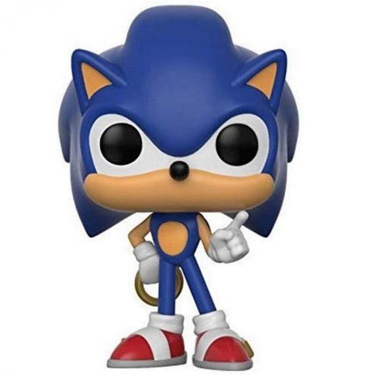 Funko Pop ! Games Sonic The Hedgehog - (283) Sonic With Ring Figure 9cm