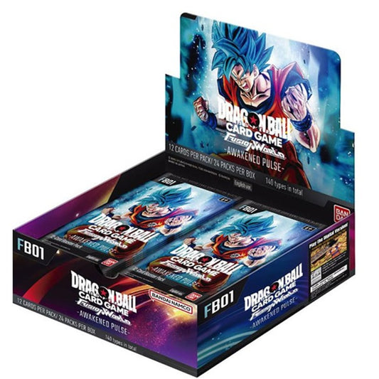 Dragon Ball Super Card Fusion World Fb01 Eu Box 24 Buste Tcg Awakened Pulse Game