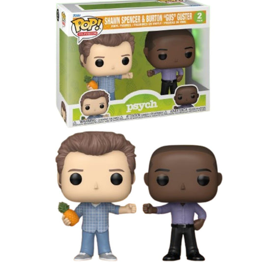 Funko Pop! Television Psych (2 Pack) Shawn Spencer & Burton "Gus" Guster