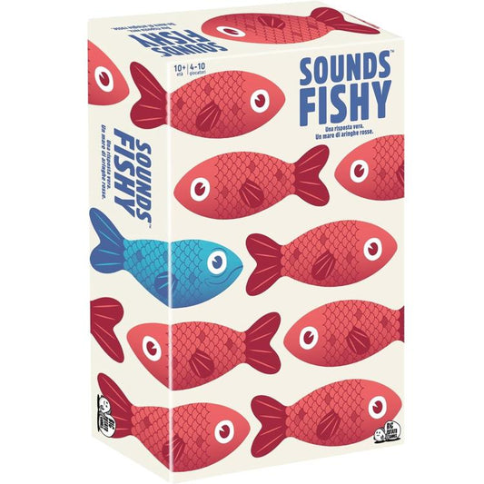 Asmodee: Sounds Fishy - Gioco da Tavolo Party Game 10+ 4-10 Giocatori Ediz. Ita