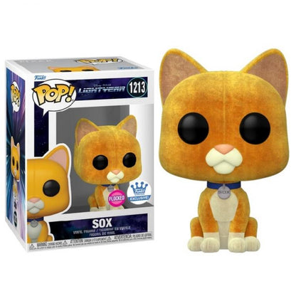 Funko Pop Disney Pixar Lightyear - Sox (1213) Flocked Cat Vinyl Figure Gatto Exm