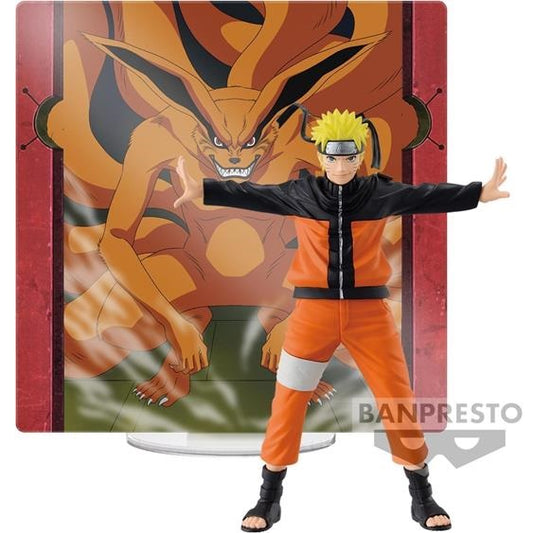 BANPRESTO NARUTO SHIPPUDEN PANEL SPECTACLE (NARUTO UZUMAKI) FIGURE PVC BANDAI