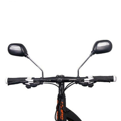 COPPIA 2 SPECCHIETTI RIGIDO BICI RETROVISORE SPECCHIO BICICLETTA DESTRO/SINISTRO