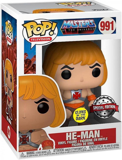 Funko Pop Tees Masters Of The Universe He-Man 991 Special Edition With T-Shirt L