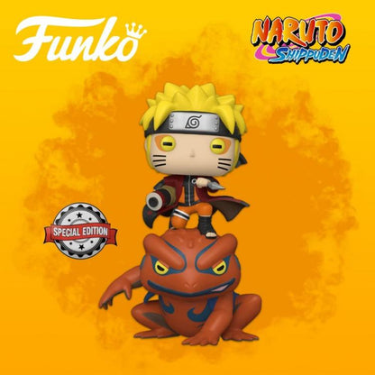Funko Pop ! Rides Naruto Shippuden - Naruto On Gamakichi (106) Special Edition