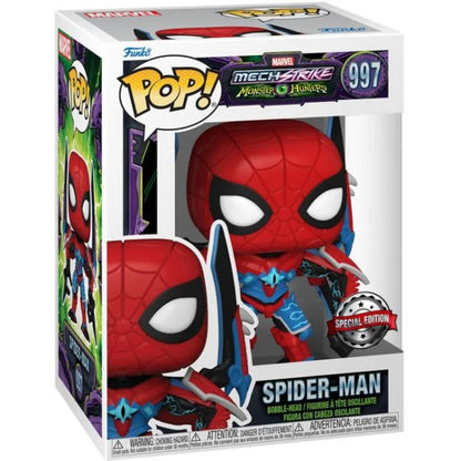Funko Pop Marvel Mech Strike Monster Hunters - Spider Man (997) Special Edition