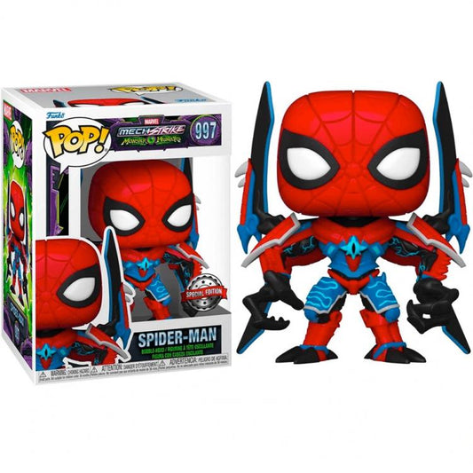 Funko Pop Marvel Mech Strike Monster Hunters - Spider Man (997) Special Edition