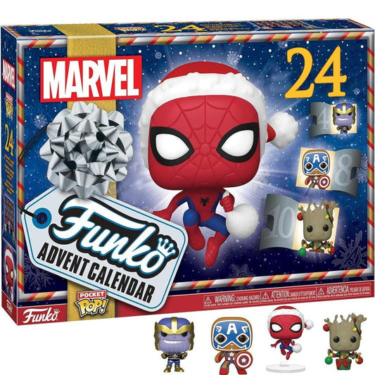 Funko - Calendario Dell'Avvento: Marvel Holiday Spider-Man 24Pz Figure Calendar