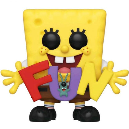 Funko Pop ! Nicklelodeon Spongebob F.U.N Spongebob (679) Special Edition Spugna