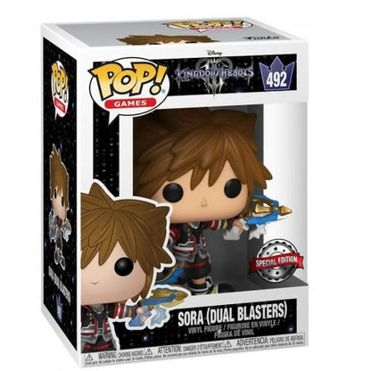 Funko Pop Kingdom Hearts 492 Sora (Dual Blasters) Special Edition Vinyl Figure