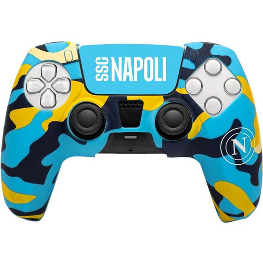 COVER CONTROLLER PS5 DUALSENSE PLAYSTATION 5 SKIN (NAPOLI CAMO) GUSCIO SILICONE