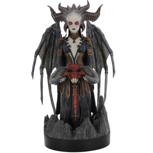 Cable Guys - Diablo IV (Lilith) Statuetta Base Ricarica Smartphone e Controller