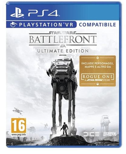Star Wars Battlefront Ultimate Edition Vr Ps4 Videogioco Playstatio 4 Italiano