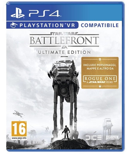 Star Wars Battlefront Ultimate Edition Vr Ps4 Videogioco Playstatio 4 Italiano