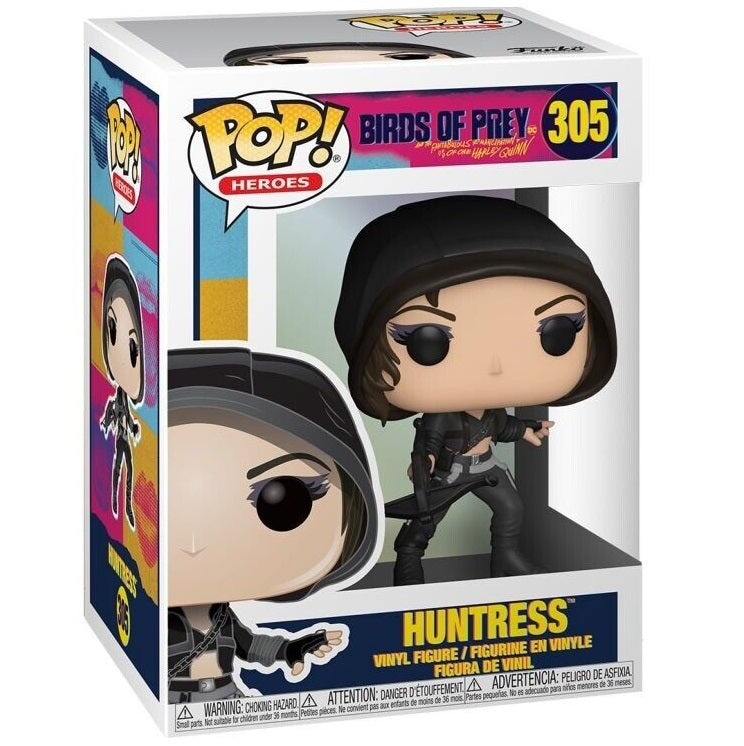 Funko Pop ! Heros - Brids Of Prey (305) Huntress Vinyl Figure 9Cm Statuetta