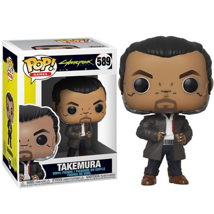 Funko Pop ! Games - Cyberpunk 2077 - (589) Tekemura Vinyl Figure Statuetta 9Cm