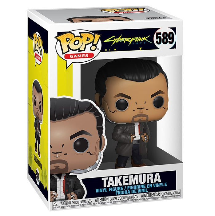 Funko Pop ! Games - Cyberpunk 2077 - (589) Tekemura Vinyl Figure Statuetta 9Cm