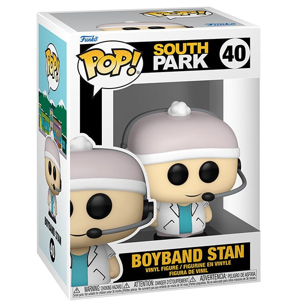 Funko Pop ! South Park - Boyband Stan (40) Vinyl Figure Da Collezione 9Cm