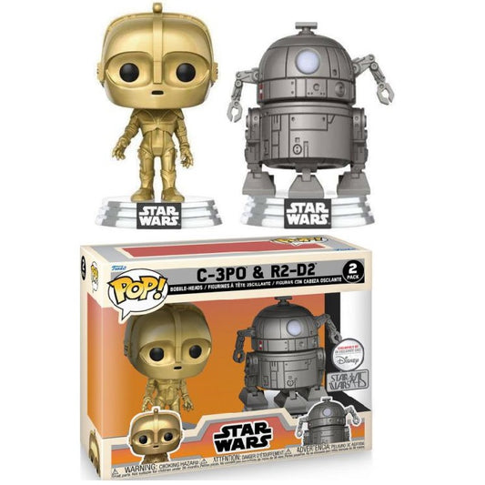 Funko Pop! Star Wars Concept Series : R2-D2 & C-3Po (2Pack) Vinyl Figure 9Cm