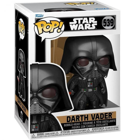 Funko Pop ! Star Wars Obi-Wan Darth Vader (539) Bobble-Head Vinyl Figure 9Cm
