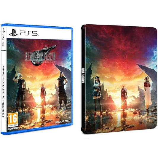 Final Fantasy Vii 7 Rebirth + (Steelbook) Ps5 Gioco Playstation 5 Italiano Eu