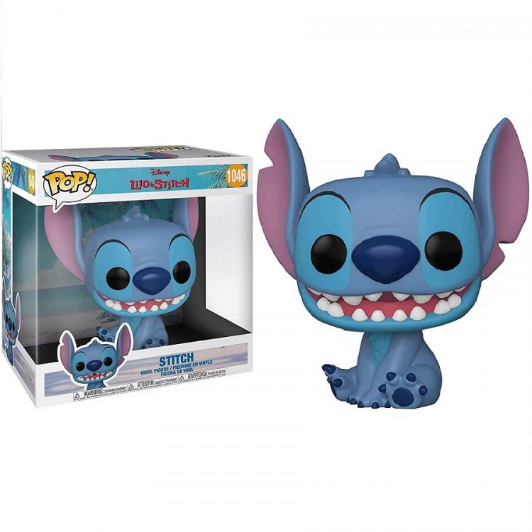 Funko Pop Disney Lilo & Stitch - Stitch (1046) Seated Vinyl Figure Oversize 25Cm