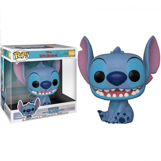 Funko Pop Disney Lilo & Stitch - Stitch (1046) Seated Vinyl Figure Oversize 25Cm