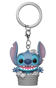 Funko Pop ! Lilo & Stitch - Stitch In Bathtub Vinyl Keychain Portachiavi Figure