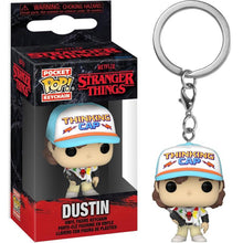 Funko Pop! Pocket Keychain - Netflix: Stranger Thing (Dustin) Serie Portachiavi