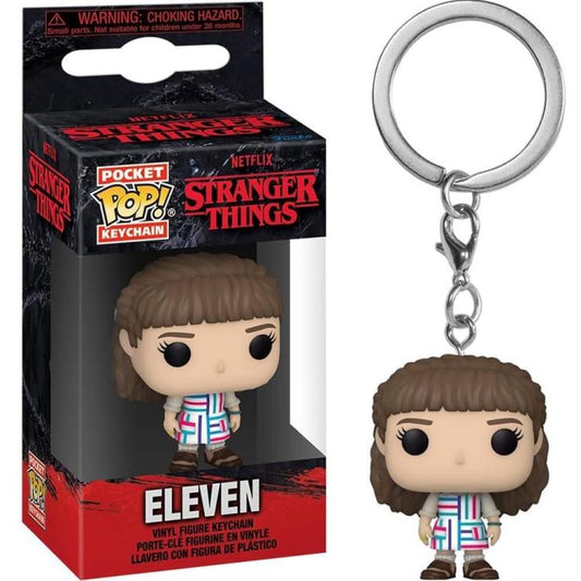 Funko Pop! Pocket Keychain - Netflix: Stranger Thing (Eleven) Serie Portachiavi