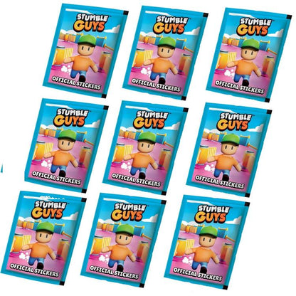 Diramix Stumble Guys 45 Figurine (9 Bustine) Official Stickers Collezione 2024