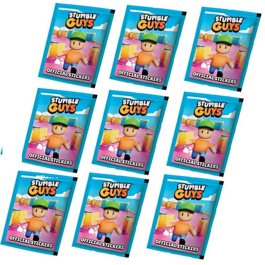 Diramix Stumble Guys 45 Figurine (9 Bustine) Official Stickers Collezione 2024