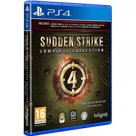 Sudden Strike 4 Complete Collection Playstation 4 Gioco Nuovo Sigillato Ps4