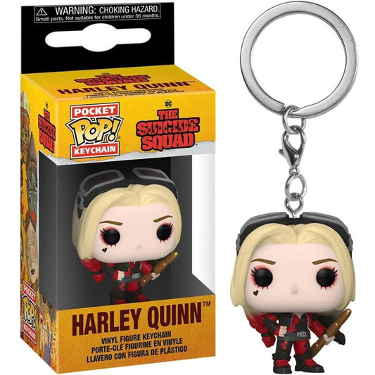 Funko Pop! Pocket Keychain - Dc: The Suicide Squad (Harley Quinn) Portachiavi
