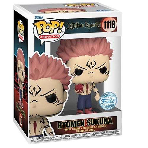 Funko Pop ! Animation Jujutsu Kaisen - Ryomen Sukuna (1118) Special Edition Exm