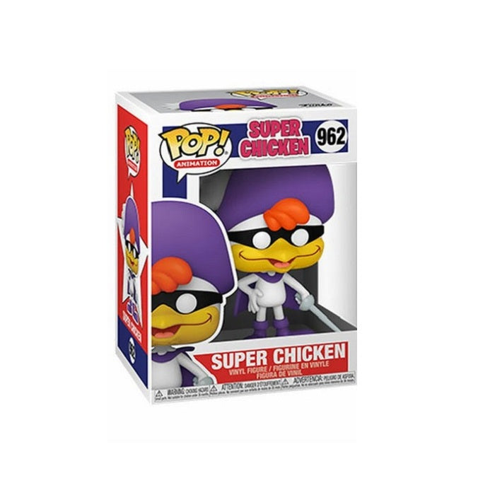 Funko Pop Animation Super Chicken - Super Chicken (962) Vinyl Figure Collezione