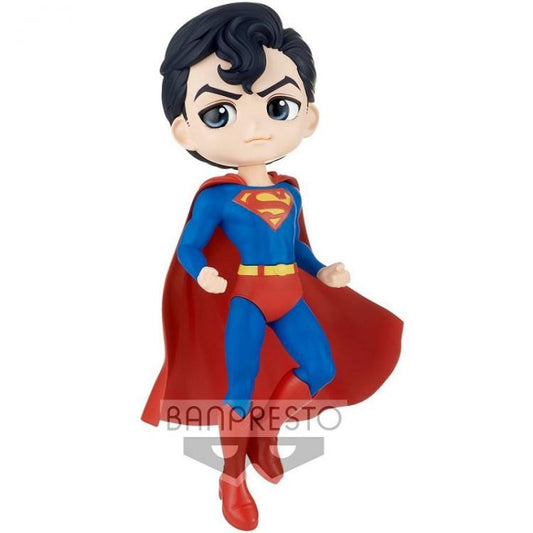 BANPRESTO Q POSKET - SUPERMAN (A) 15cm PVC STATUETTA DA COLLEZIONE BANDAI