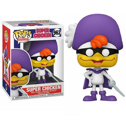 Funko Pop Animation Super Chicken - Super Chicken (962) Vinyl Figure Collezione