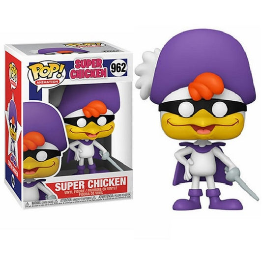 Funko Pop Animation Super Chicken - Super Chicken (962) Vinyl Figure Collezione