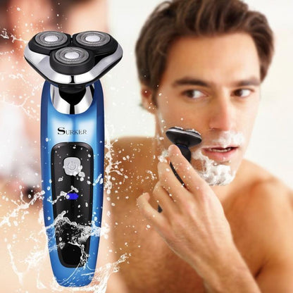 Rasoio Elettrico Uomo Regola Barba Ricaricabile Taglia Capelli Naso Impermeabile