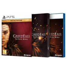 Greedfall The Dying World Deluxe Edition Steelbook Ps5 Gioco Italiano Nuovo